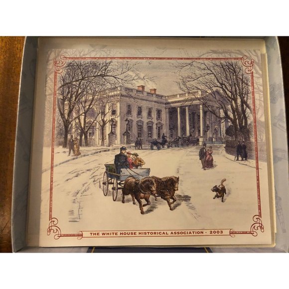 White House Historical Association Christmas 2003 Ornament with Original Box - Picture 5 of 5
